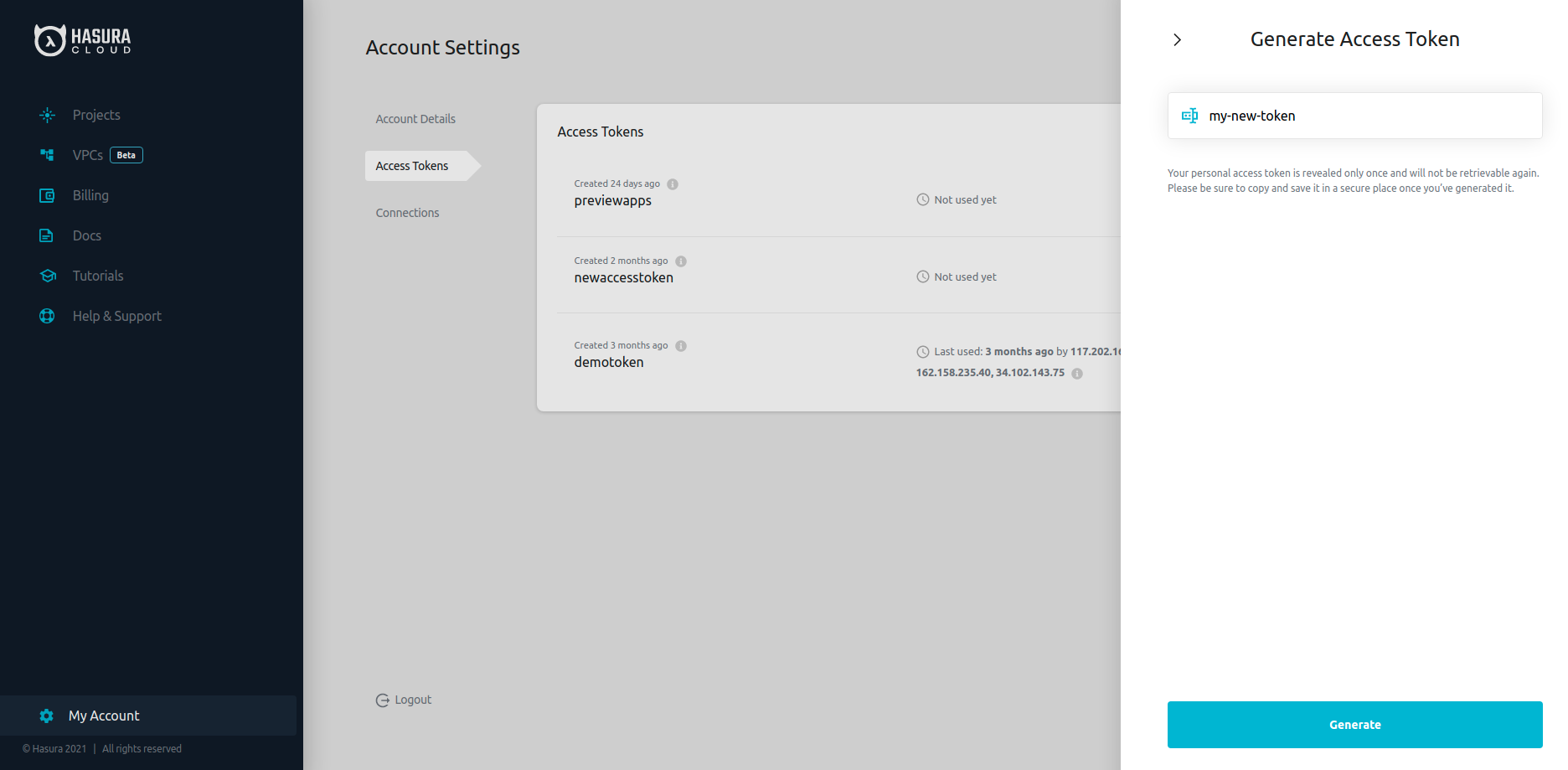 Create Access Token